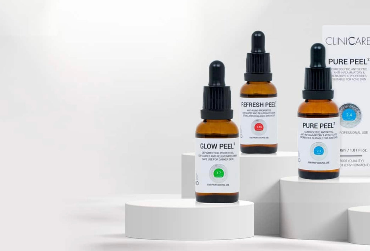 Cliniccare Advanced Skin Peel Training with Opening package