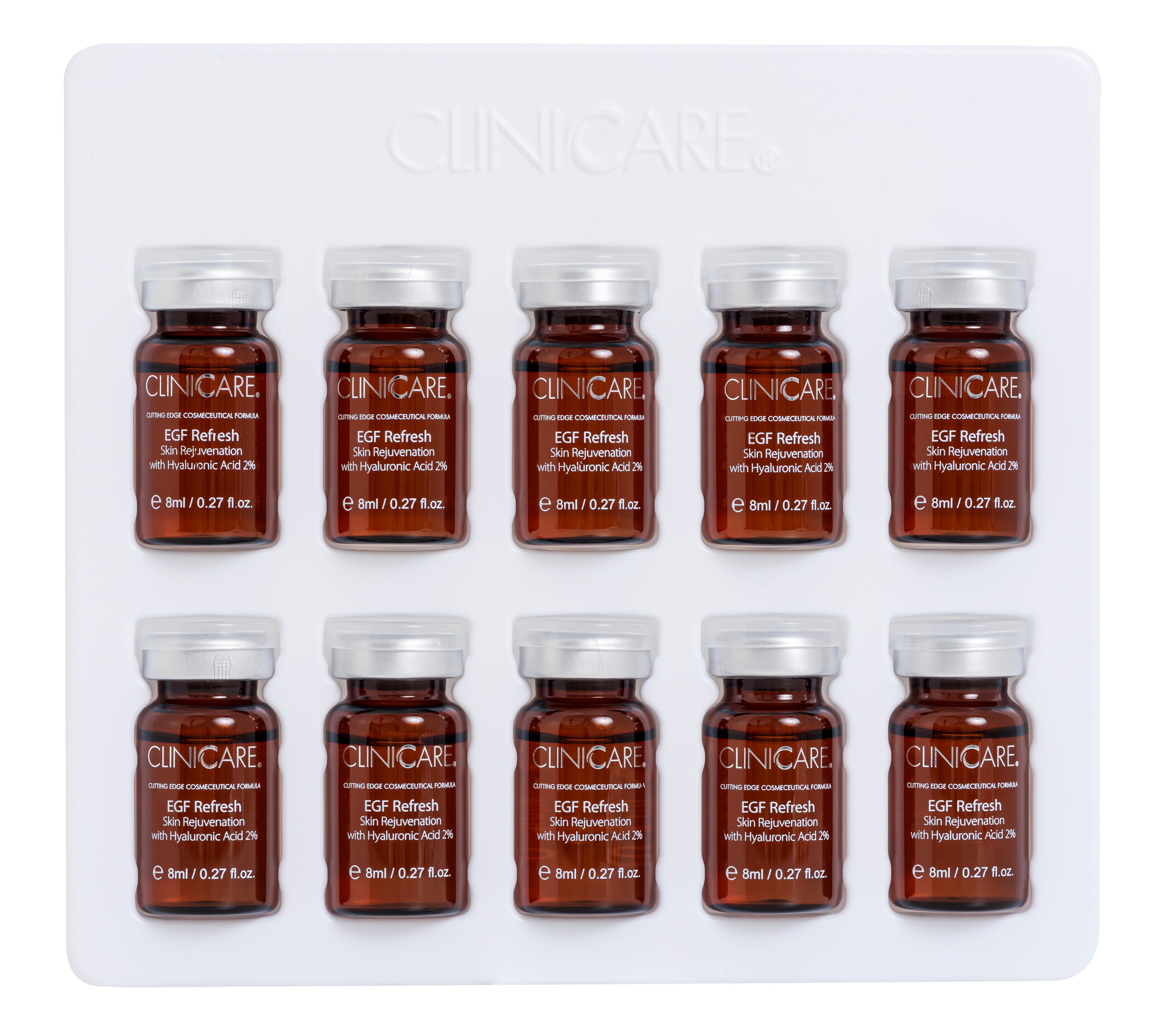 EGF  REFRESH, skin rejuvenation vial, (2% HA)