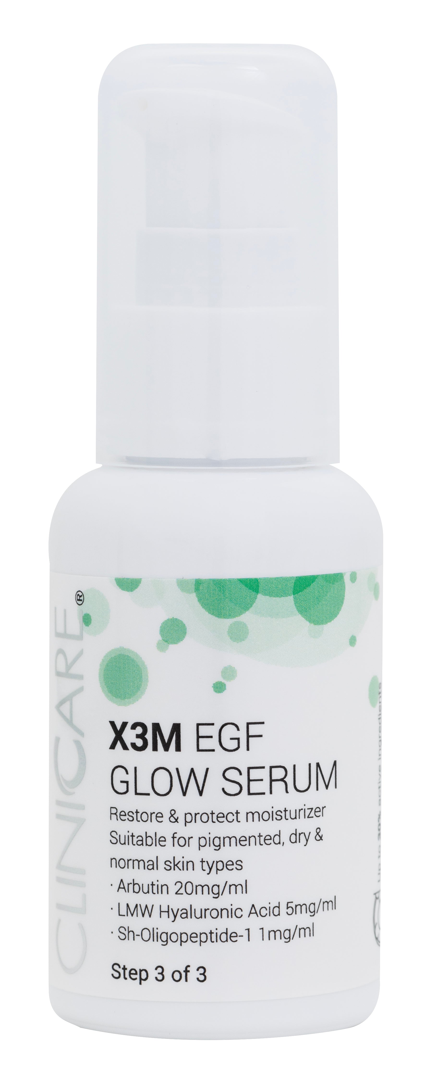 X3M EGF GLOW SERUM MOISTURISER - Step 3