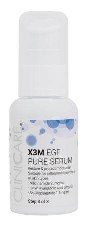 X3M EGF PURE SERUM MOISTURISER - Step 3
