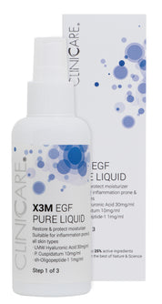 X3M EGF PURE LIQUID MOISTURISER - Step 1