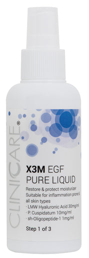 X3M EGF PURE LIQUID MOISTURISER - Step 1
