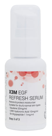 X3M EGF Refresh SERUM MOISTURISER - Step 3