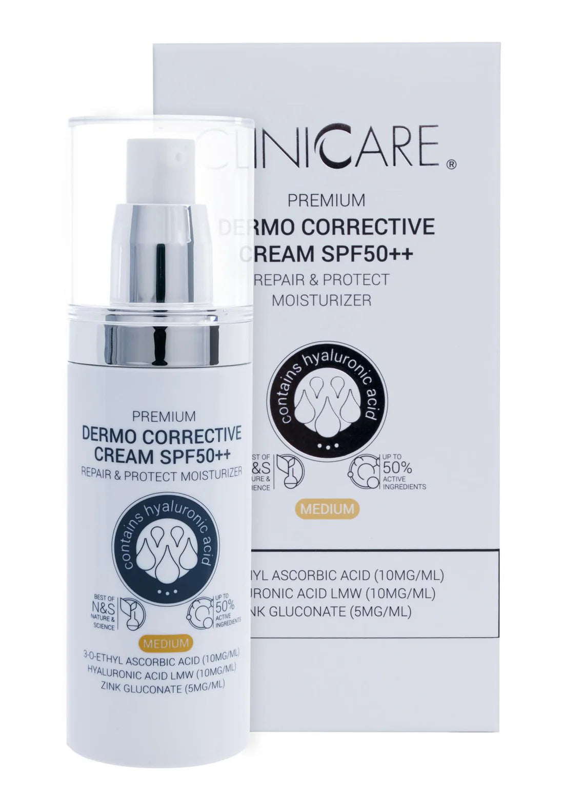 PREMIUM DERMO CORRECTIVE CREAM (SPF50) Medium 100ML