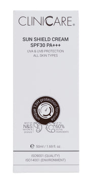 Sun Sheild Cream SPF30+++ UVA & UVB Protection