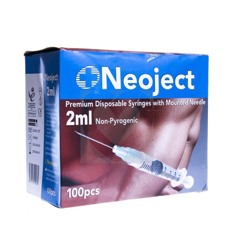 Neoject 2ml Syringe with needle (6 syringes)